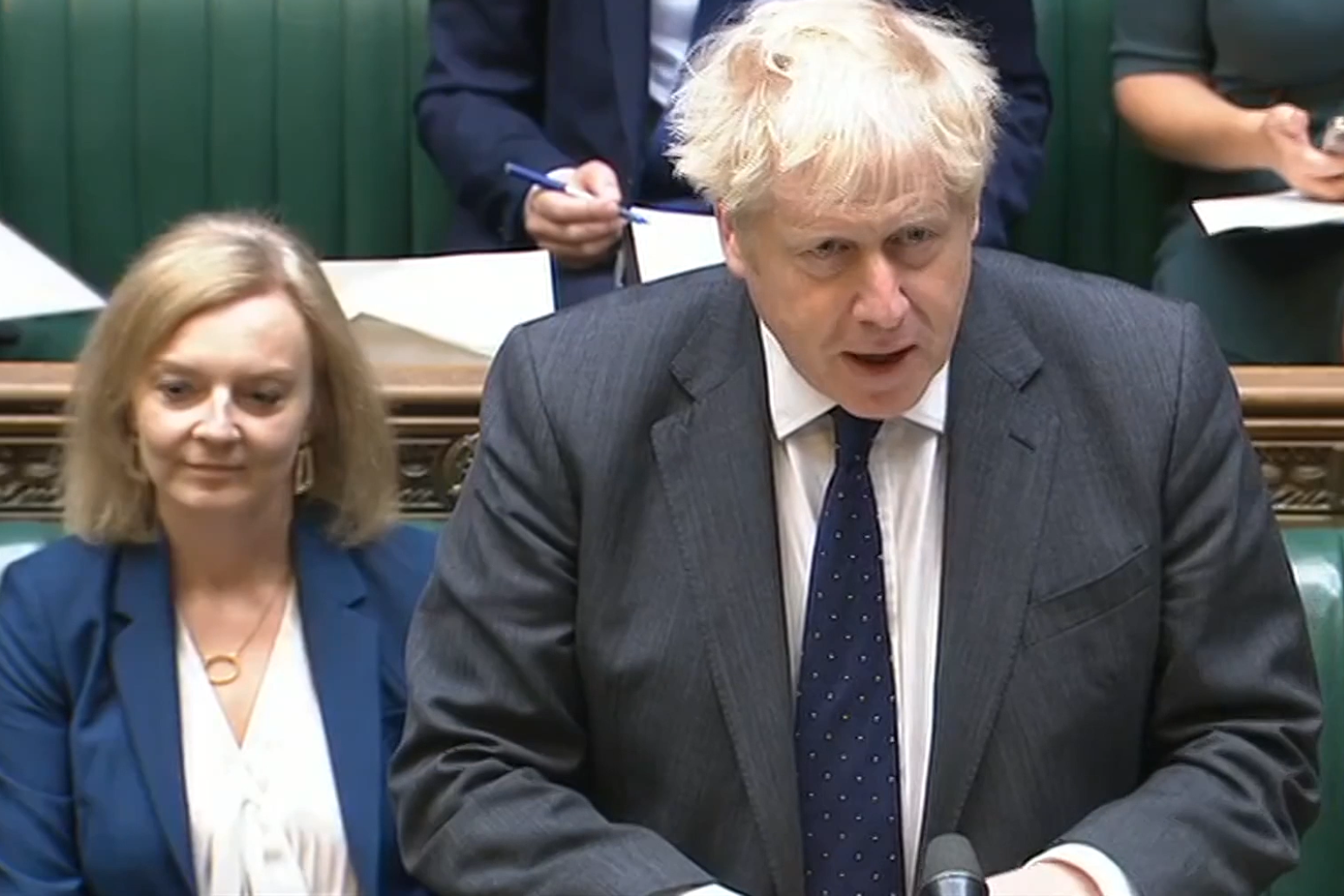 Boris Johnson insists defence pact with US and Australia is not aimed at China